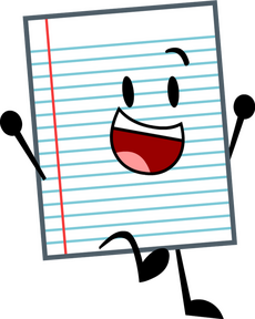 Notebook Paper (Object Invasion)