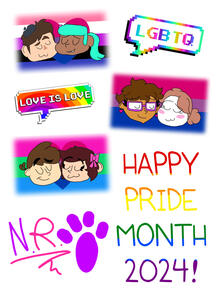 My Pride Month 2024 artwork!