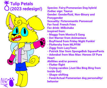 Tulip Petals The Flutter Pomeranian Dog